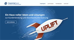 Desktop Screenshot of couponinghouse.de